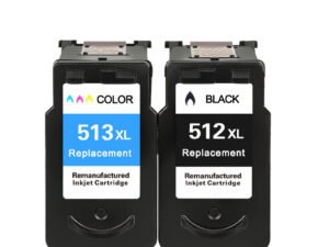 Canon PG-512 + CL-513 Value Pack Generic Cartridges