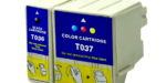 T036-T037 Black/Colour Generic Cartridges