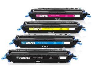 HP 124A Premium  Generic Toners (Q6000A) Value Pack