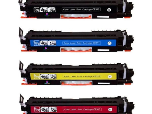 HP 126A Premium B/C/M/Y Generic Toners (CE310A)