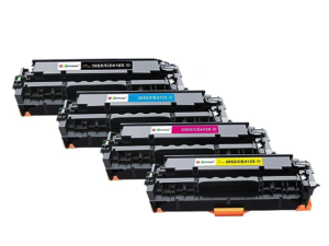 HP 305A Premium B/C/M/Y Generic Toners (CE410A)
