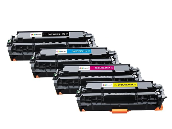 HP 305A Premium B/C/M/Y Generic Toners (CE410A)