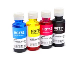 HP GT51/GT52 Generic Ink Bottles (B/C/M/Y)