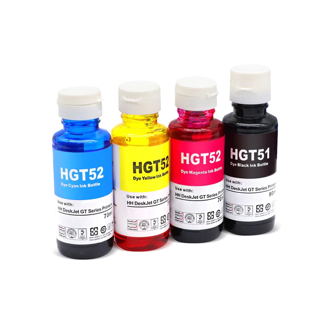 HP GT51 GT52 Generic Ink Bottles