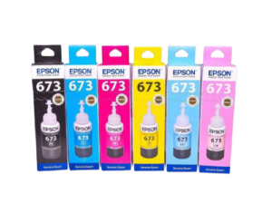 Epson T673 Value-Pack Generic Inks (B/C/M/Y/LC/LM)