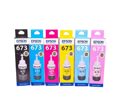 Epson T673 Value-Pack Generic Inks (B/C/M/Y/LC/LM)