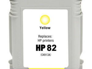 82 Yellow Generic Ink Cartridge (C4913AE)