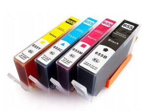655XL B/C/M/Y Generic Ink Cartridges