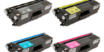 Brother TN310/340 BCMY Compatible Toner Cartridges