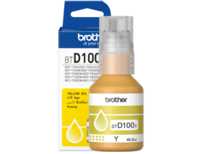 Brother BTD-100 Yellow Original Ink (BTD100Y)