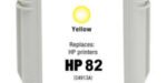 HP 82 Yellow Compatible Ink Cartridge (C4913AE)