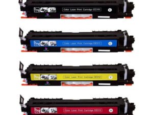 HP 126A Premium B/C/M/Y Compatible Toners (CE310A)