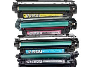 HP 646X/646A B/C/M/Y Compatible Toners (CE264X/CF031A)
