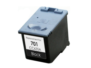 HP 701 Black Compatible Ink Cartridge (CC635A)