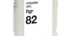 HP 82 Black Compatible Ink Cartridge (CH565A)