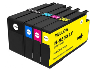 HP 953XL Compatible Cartridges (B/C/M/Y) Value Pack