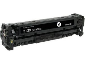 HP 312X Black Compatible Toner (CF380X) High Yield