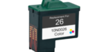 Lexmark 26 Colour Compatible Ink Cartridge (10N0026)